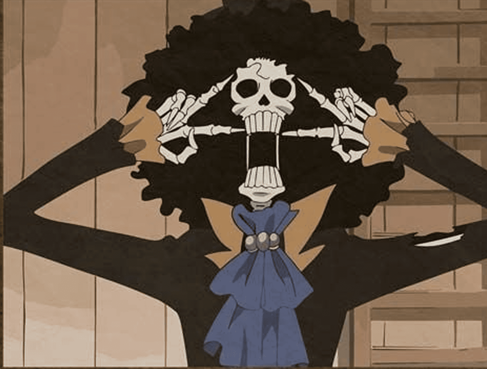 Soul King Brook wanted poster