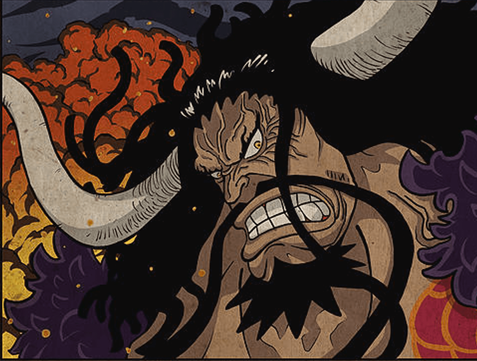 Kaido of the Beasts wanted poster
