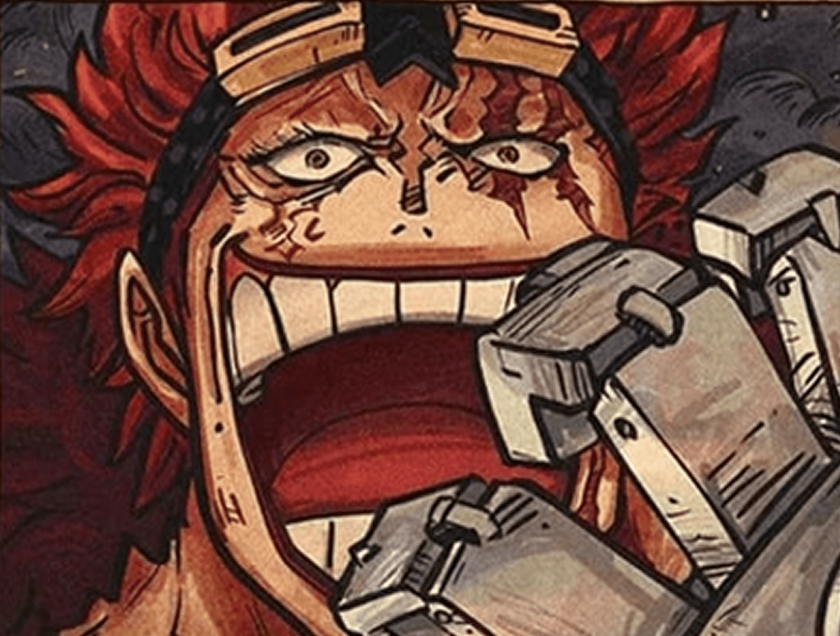 Eustass Captain Kid wanted poster