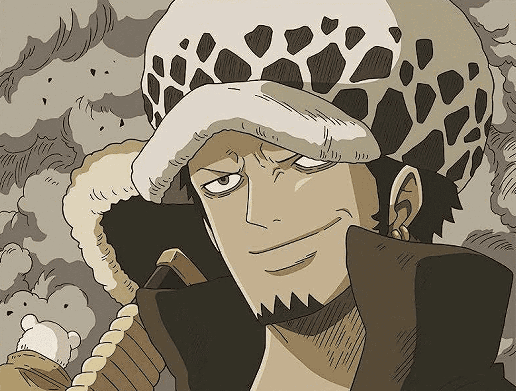 Trafalgar D. Water Law wanted poster