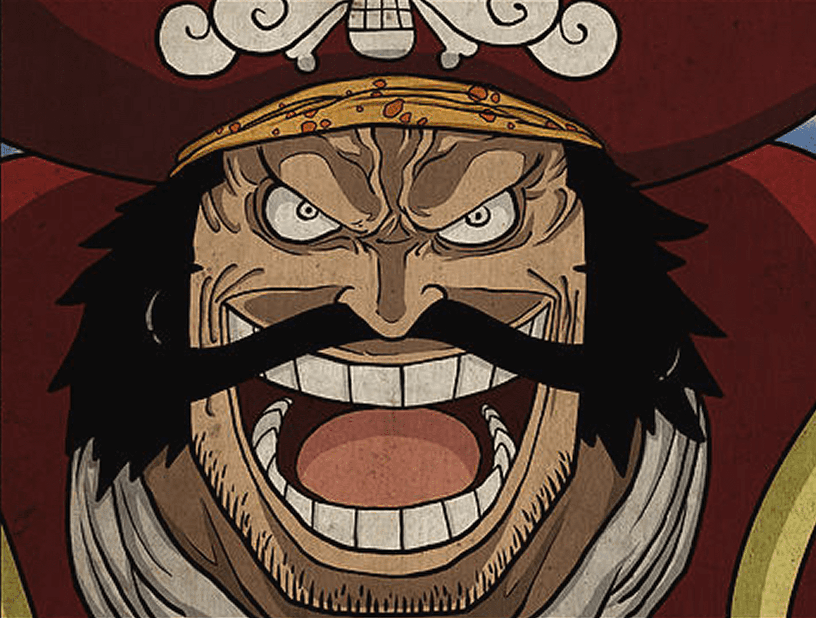 Gol D. Roger wanted poster