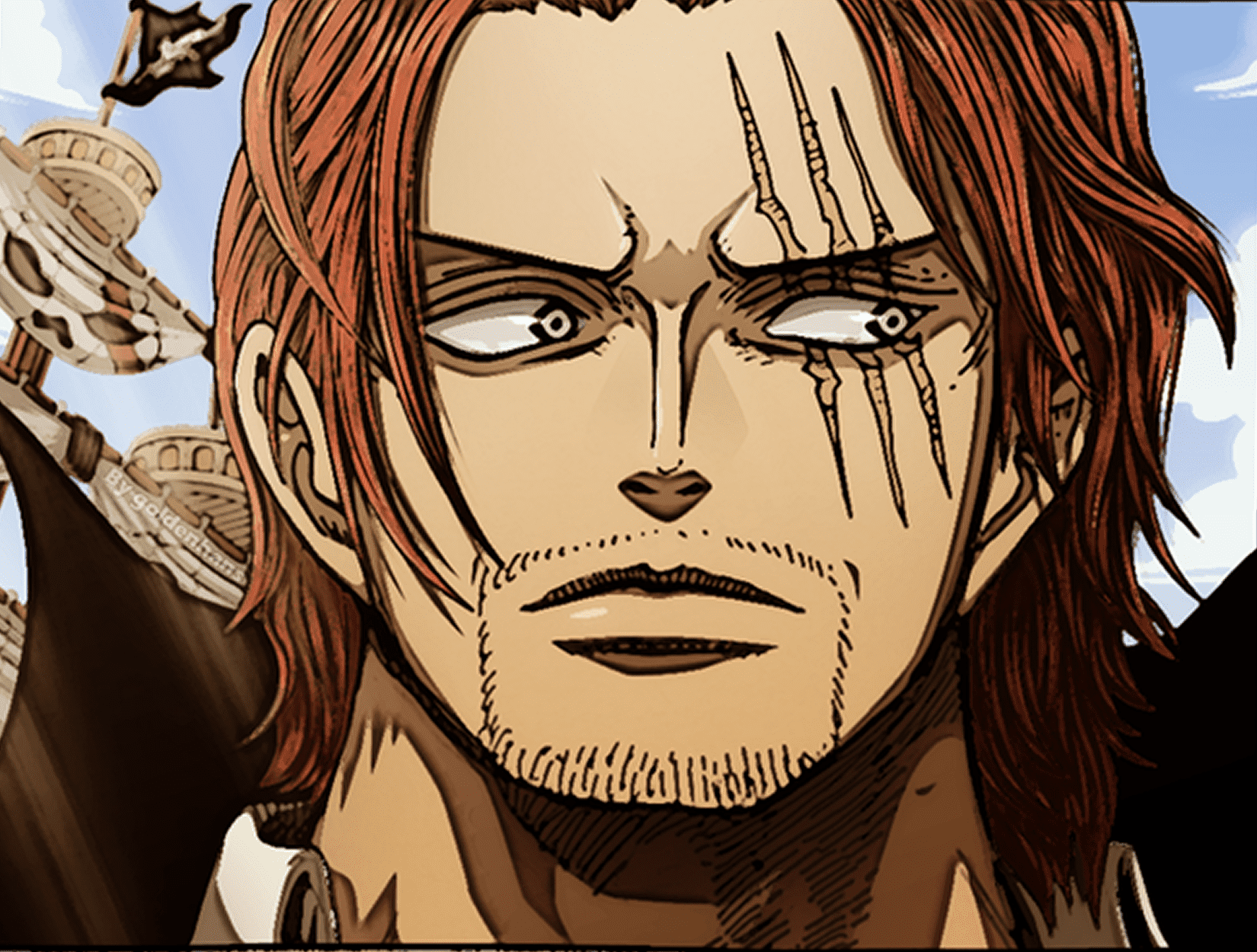 Red-Hair Shanks wanted poster