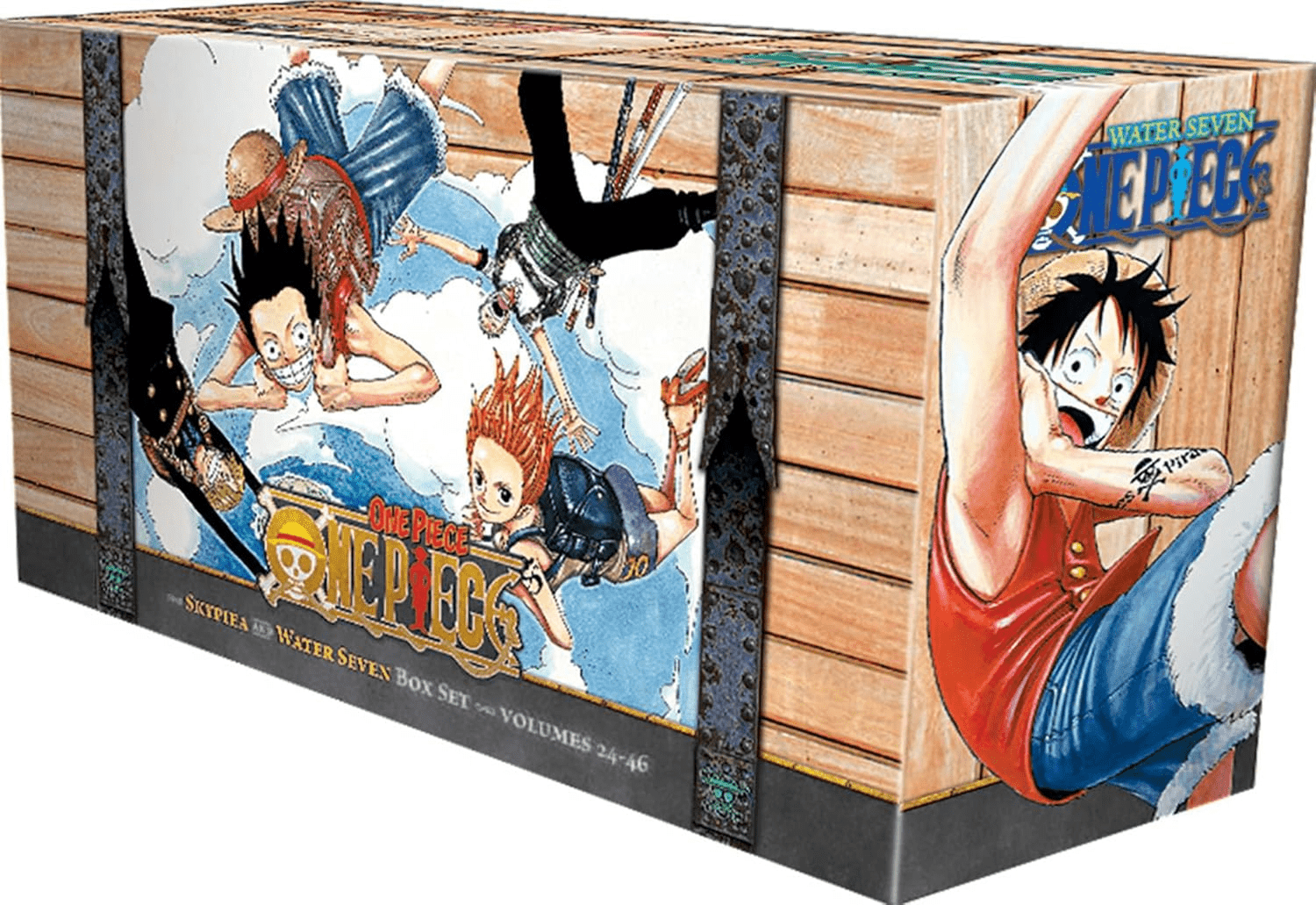 One Piece Box Set 2 Skypiea and Water Seven slipcase cover