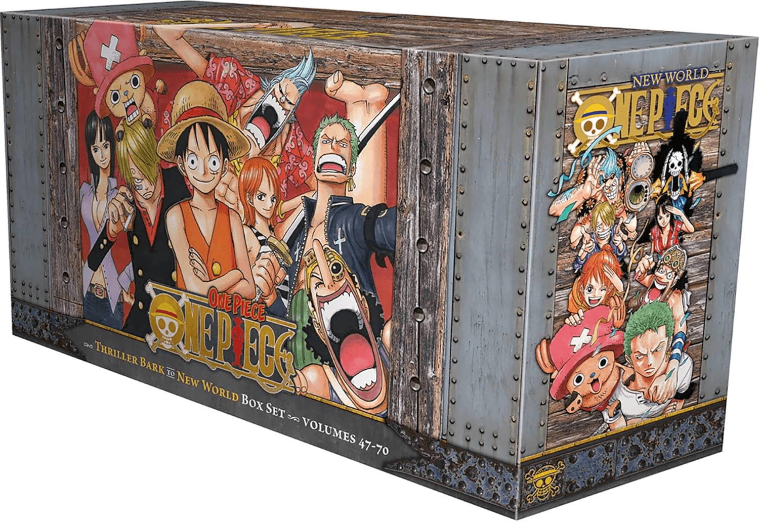 One Piece Box Set 3 Thriller Bark to New World slipcase cover