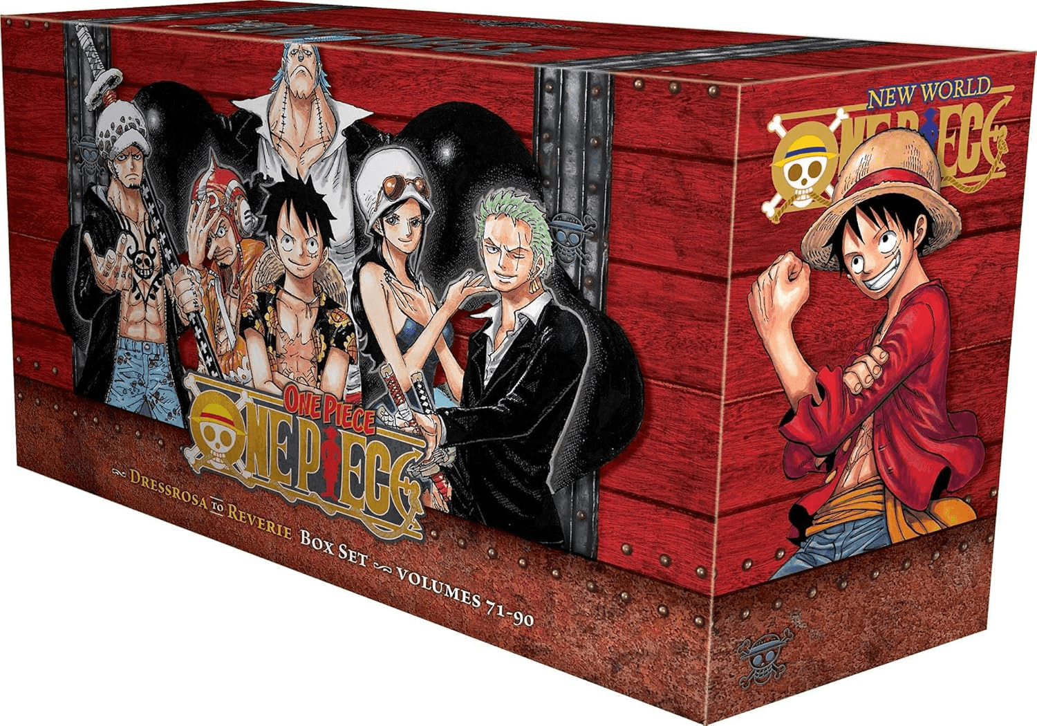 One Piece Box Set 4 Dressrosa to Reverie slipcase cover