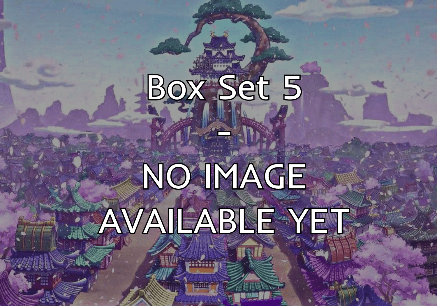 One Piece Box Set 5 Wano to Egghead slipcase cover