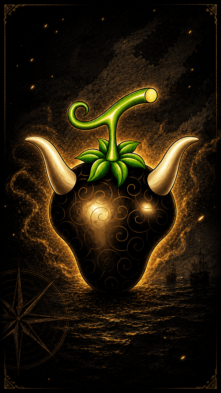 Ox-Ox Fruit, Model: Bison illustration