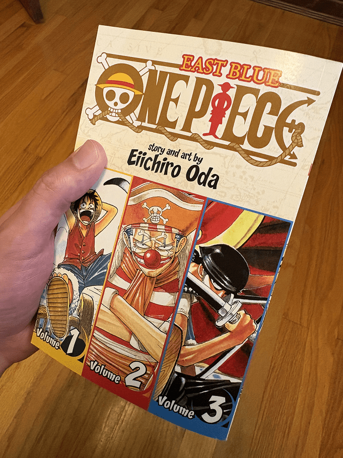 My copy of One Piece Volume 1, Viz Media edition