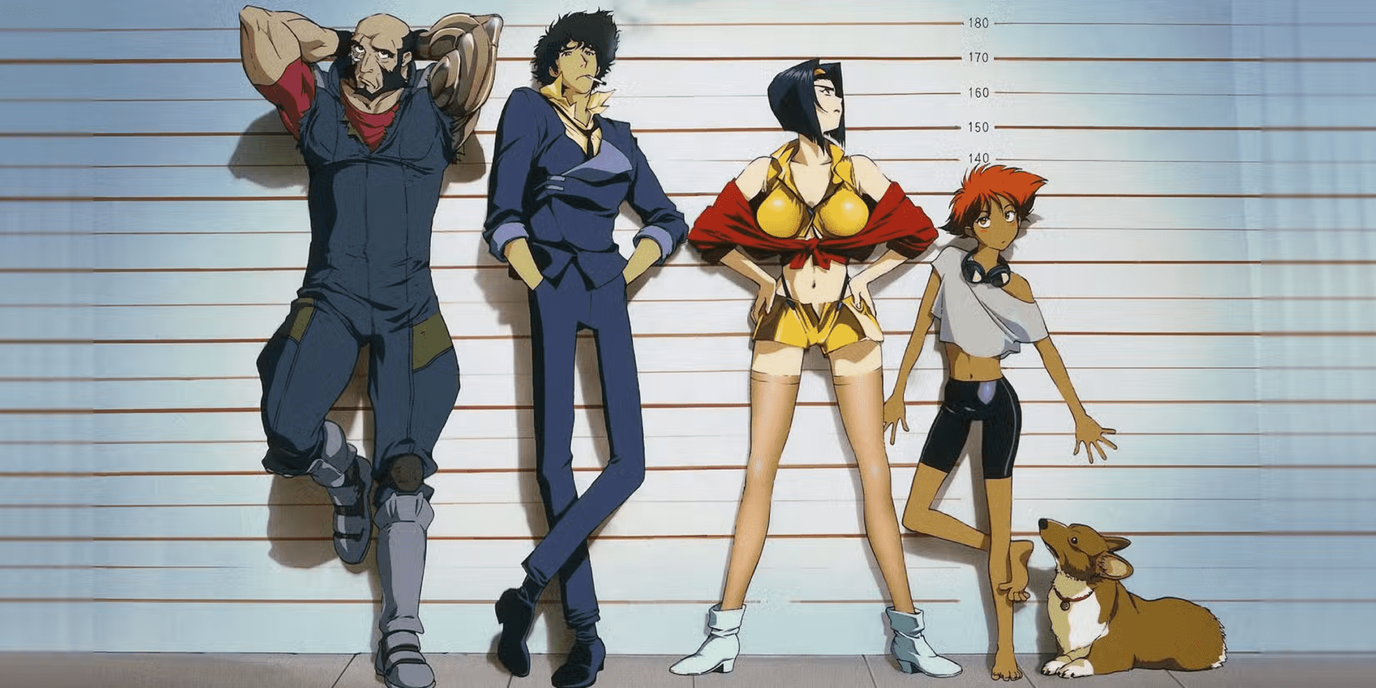 Spike Spiegel in the Bebop cockpit
