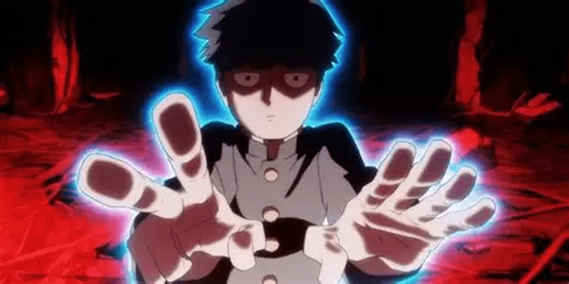 Mob unleashing 100 percent psychic energy