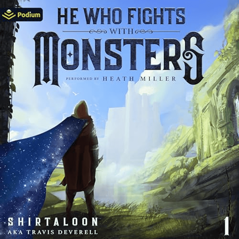He Who Fights with Monsters audiobook cover art