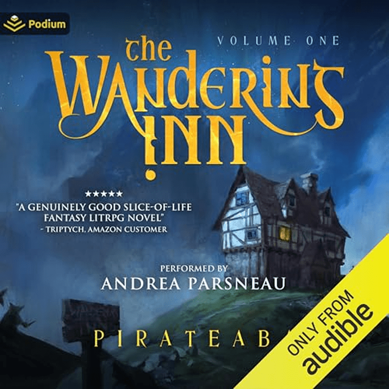 The Wandering Inn audiobook cover art